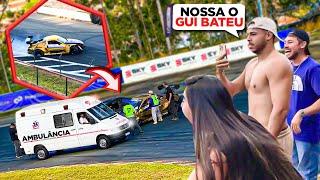 NOSSA REAÇÃO AO VER O ACIDENTE DO GUI NO DRIFT PELA PRIMEIRA VEZ