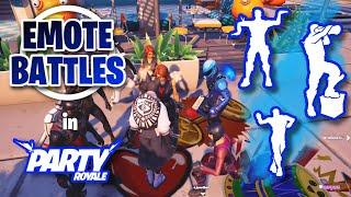 Emote Battles and Flexing Rare Emotes in Party Royale #11