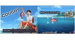 How to catch fish in SummertimeSaga-0-17-5, catch snapper, fishing in summer time