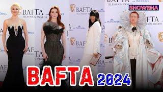 Brian Cox, Dominic West, David Tennant, & Other Celebs Attend 2024 BAFTA Television Awards; WATCH