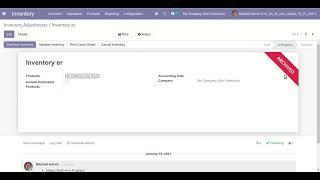 Inventory Archive / Unarchive Records - v14, v13 Odoo