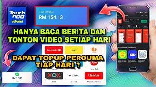 TERBARU !! HANYA BACA BERITA DAN TONTON VIDEO | CARA DAPAT TOPUP FREE 2021