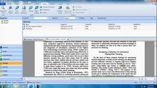 NVivo for your literature review- online tutorial