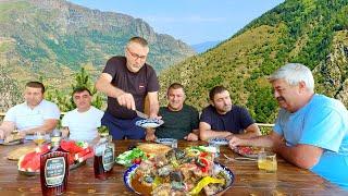 The Dish That Won Millions of Hearts! Cooking Dinner in the Mountains of Dagestan.