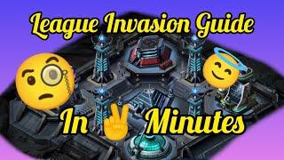 League Invasion Guide in just 2 minutes injustice 2 mobile