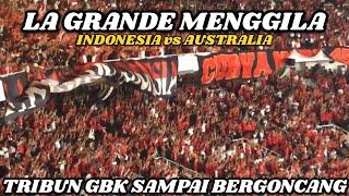 SPEKTAKULER!! BEGINI SUASANA TRIBUN LA GRANDE SESAAT SEBELUM KICK OFF INDONESIA vs AUSTRALIA