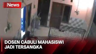 Aksinya Terekam CCTV, Dosen yang Cabuli Mahasiswinya Jadi Tersangka