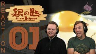 SOS Bros React - Silver Spoon Season 1 Episode 1 - Egg!