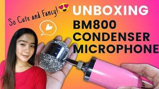 Unboxing BM-8000 Condenser Microphone from Lazada | June 2020