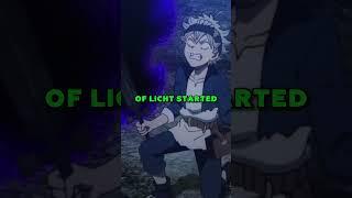 Why Didn't Asta feel Licht's Memories When He Touched Demon Destroyer? #blackclover #anime #manga