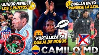 JUNIOR EXIGE LOS 3 PUNTOS CONTRA NACIONAL¿AMÉRICA ROBÓ A FORTALEZA?CAPITANES CON OTRAS CAMISETAS