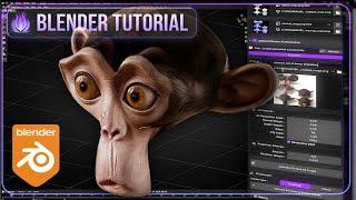 Tutorial - How to Generate Textures for 3D Models with Auto Painter AI Blender Addon