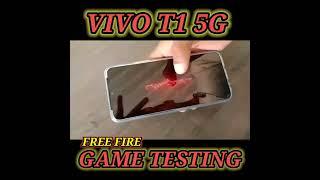 VIVO T1 5G FREE FIRE TESTING