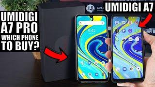 UMIDIGI A7 and UMIDIGI A7 Pro: What’s The Difference?