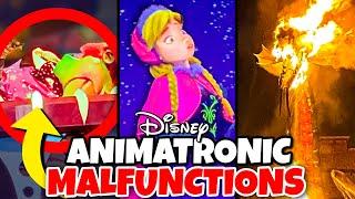 Top 10 Disney Fails & Animatronic Malfunctions Pt 17