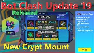 Bot Clash Update 19 | New Crypt Mount New Mythical Bots New Gamepass!