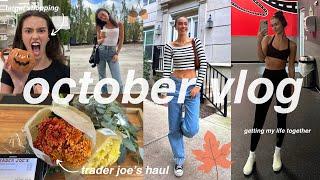 WEEKLY VLOG | fall shopping, Trader Joe’s haul, girls night