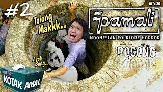 AZAB MALING KOTAK AMAL!! Pamali Part 2 [POCONG] ~Cecep Jadi Pocong Penunggu Sumur!! LOL