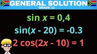 General and Specific Solution grade 11:Part 1