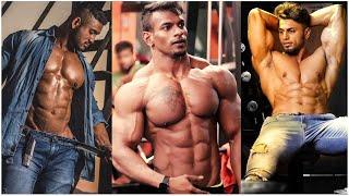 Impressive muscular male bodybuilders and fitness modelsIndian muscle hunks