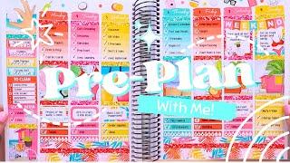 Pre-Plan with Me! Vacation Prep (Beach Please Printable)