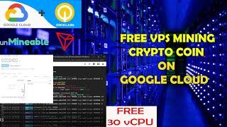 VPS FREE 30 CORE MINING CRYPTO COIN ON GOOGLE CLOUD || QWIKLABS