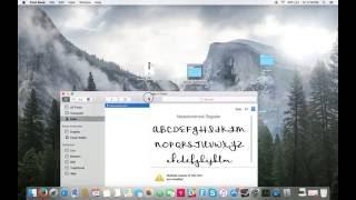 How To Install A New Font On Mac With Font Book