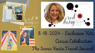 Stampin' Up! Exclusive Kits: Circus Celebration & The Scenic Route Travel Journal