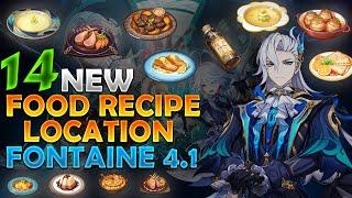 All 12 New Food Recipe Location In Genshin Impact V.4.1 Update |