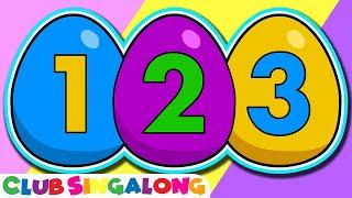 "Surprise Eggs Numbers Chant" | Learn to Count, 123 Numbers, Educational Baby Song, Easter Egg Song