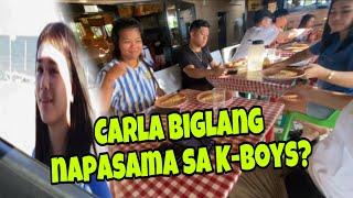 CARLA BIGLANG NAPASAMA SA K-BOYS? SUBRANG SAYA