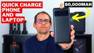 ULTIMATE Phone and Tablet Power Bank | 80,000 mAh