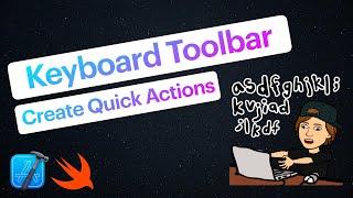 Keyboard Toolbar in SwiftUI3 | Toolbar Modifier in Action