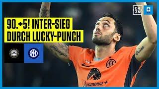 Calhanoglu macht Fehler wieder gut! Inter dreht Partie: Udinese - Inter Mailand 1:2 | Serie A | DAZN