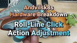 [Season 1] Andvilsk8s | Roller Skating | Hardware Breakdown | Roll Line Click Action Adjustment