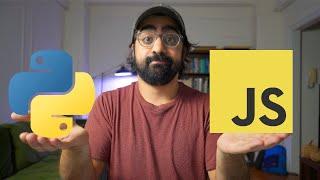 PYTHON vs JAVASCRIPT - Which one should you choose?!