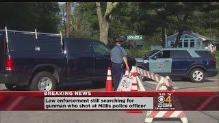 Police Searching For Gunman Who Shot Millis Cruiser