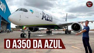 POR DENTRO do novo Airbus A350 da AZUL. Conheça os detalhes do avião