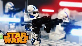 EXTRACTION on Aleen - LEGO Clone Wars Stop Motion - Part I