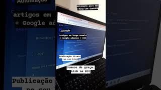 Automação WordPress artigos no automático #ganhardinheiroonline #blog #ia