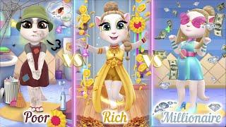 My talking Angela 2 | Poor Angela VS Rich Angela VS Millionaire | cosplay