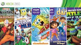 Nickelodeon Cartoons Games for Xbox 360