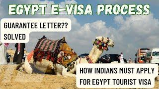 How to Apply e-visa to visit Egypt | Do Indians need a Guarantee Letter?