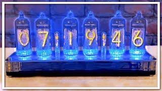 The Coolest Clock Ever: Made of "Vacuum Tubes" / Nixie Tubes