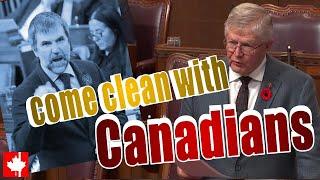 If Minister Guilbeault has nothing to hide, why not come clean with Canadians & reveal his interest?