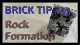 LEGO Brick Tip #33 - Rock Formation - Basic