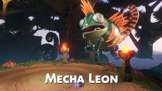 ASTRO BOT Mecha Leon Boss Fight Gameplay - Camo Cosmos Boss Battle