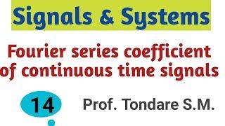 Fourier series| Fourier series coefficient Examples- Signals and systems