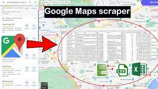 google maps scraper [2023]