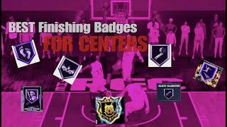 The BEST finishing Badges for Centers (NBA 2K23)